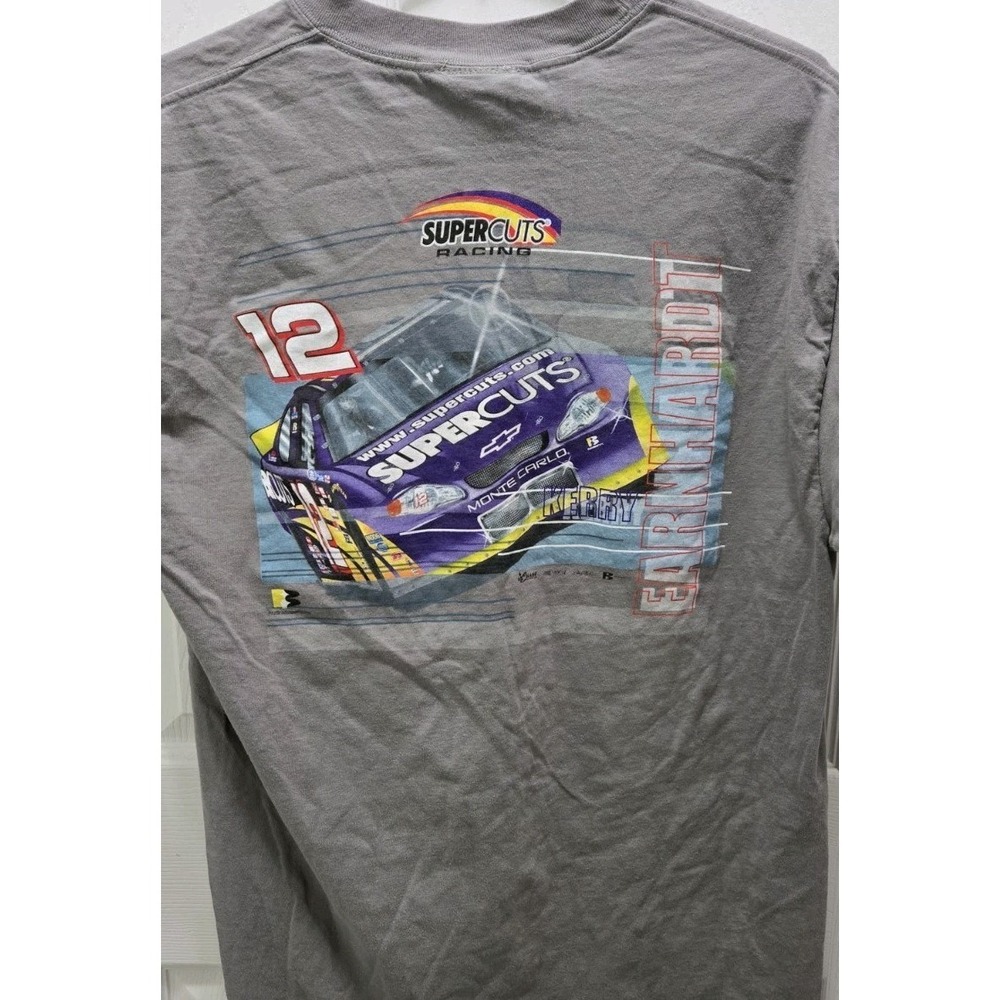 Kerry Earnhardt #12 Supercuts Racing NASCAR T-Shirt Chase Authentics Adult Large